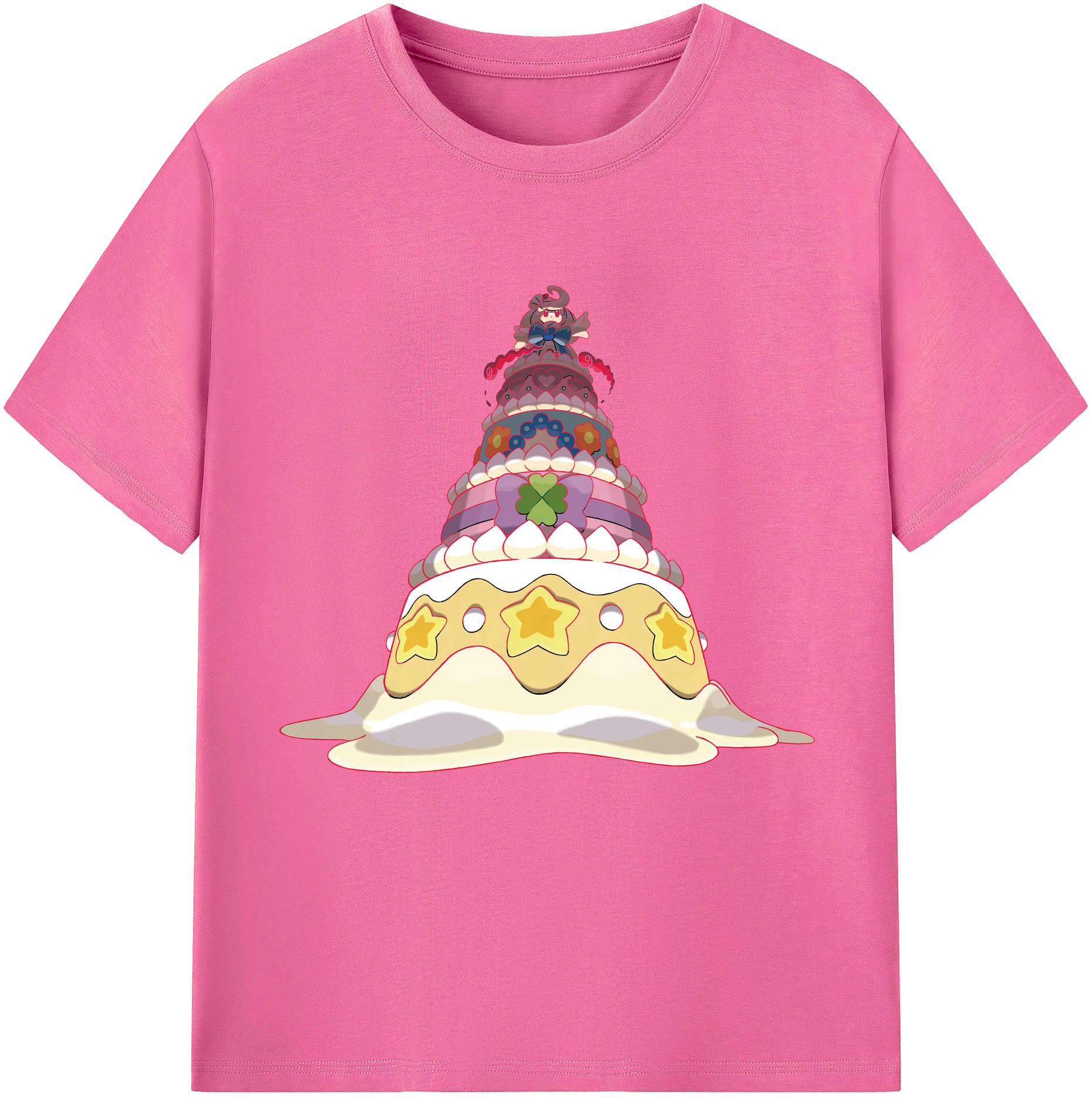 （画像用） ポケットモンスター Pokémon レディースカジュアルプリントTシャツ（綿100％）